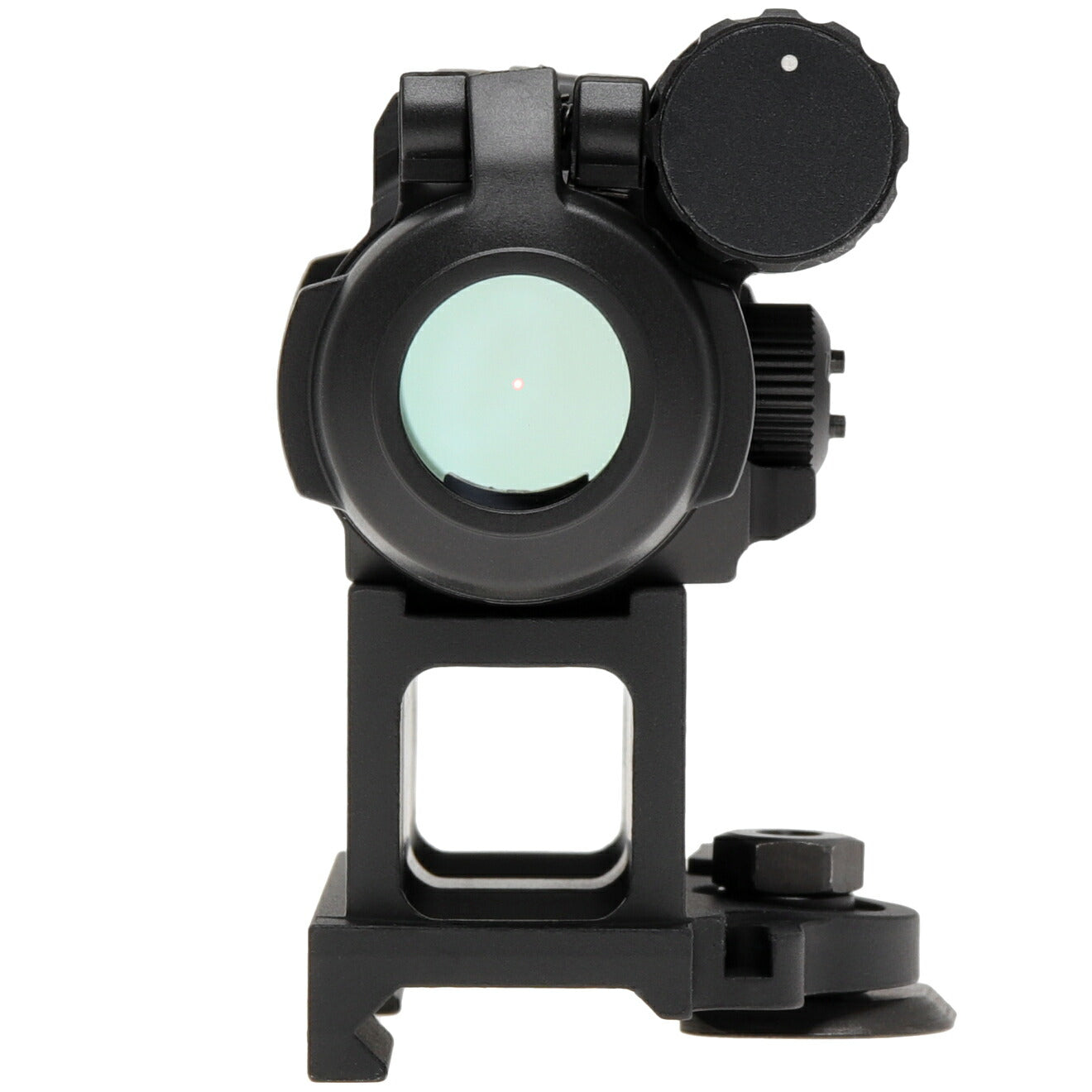 MILITARY BASE M5type レッドドットサイト ハイマウント w/キルフラッシュ&フリップアップキャップ [カラー：BK / TAN]