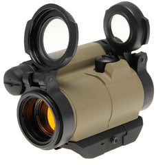 MILITARY BASE M5type レッドドットサイト ローマウント w/キルフラッシュ&フリップアップキャップ [カラー：BK / TAN]