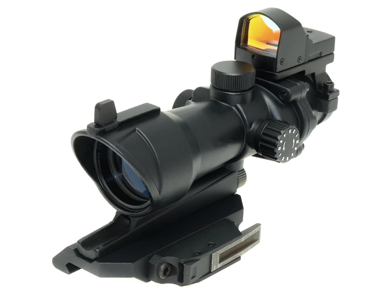 MILITARY BASE RCO TA01ECOS 4×32 タクティカル CQBスコープ [カラー：BK / TAN]