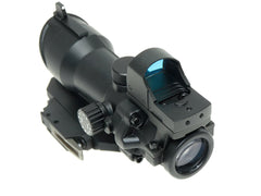 MILITARY BASE RCO TA01ECOS 4×32 タクティカル CQBスコープ [カラー：BK / TAN]