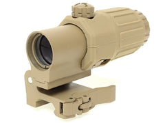 MILITARY BASE G33 3xマグニファイア NewFTSマウント BK [カラー：BK / DE]