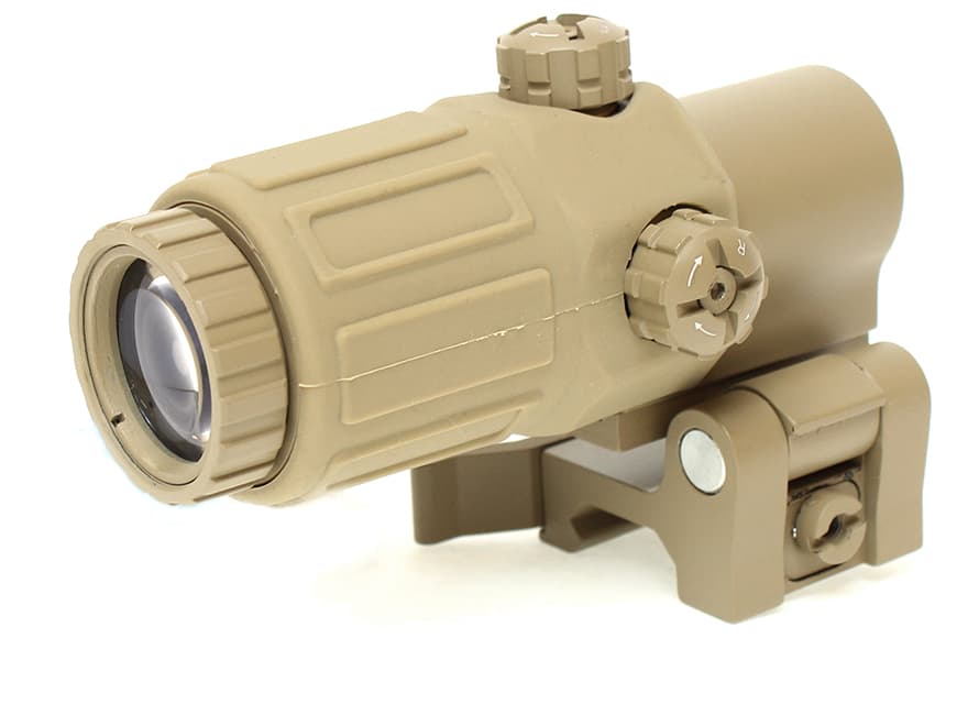 MILITARY BASE G33 3xマグニファイア NewFTSマウント BK [カラー：BK / DE]