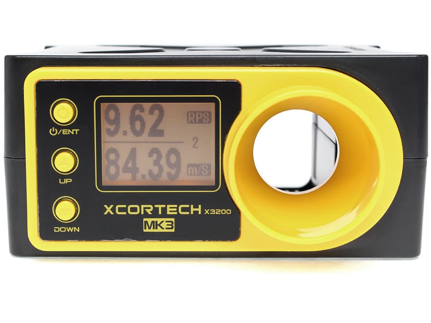 180日間保証＆日本語取説付 XCORTECH X3200Mk3 弾速計  [商品構成：本体のみ / 本体＋三脚 / 本体＋電池]