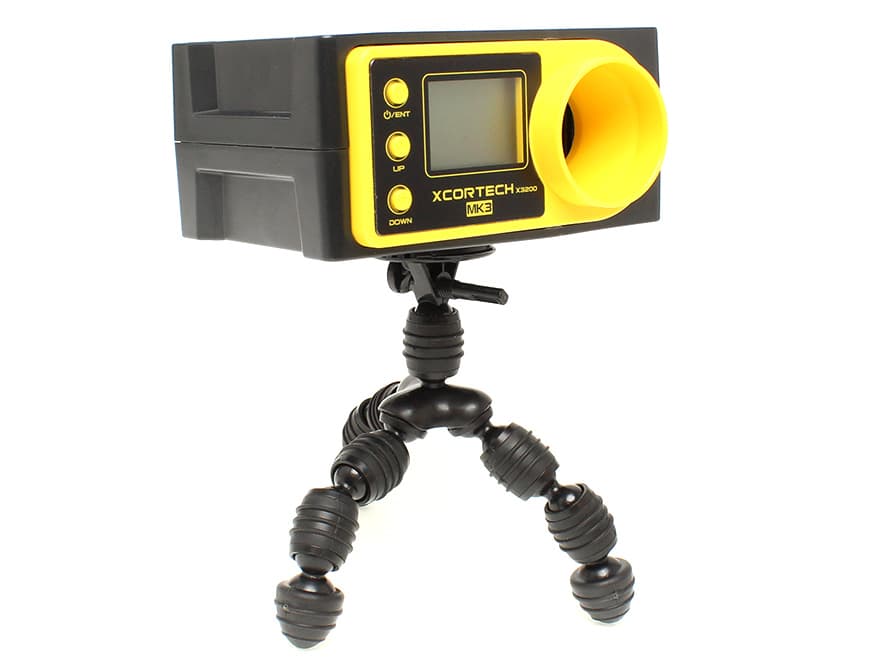 180日間保証＆日本語取説付 XCORTECH X3200Mk3 弾速計  [商品構成：本体のみ / 本体＋三脚 / 本体＋電池]