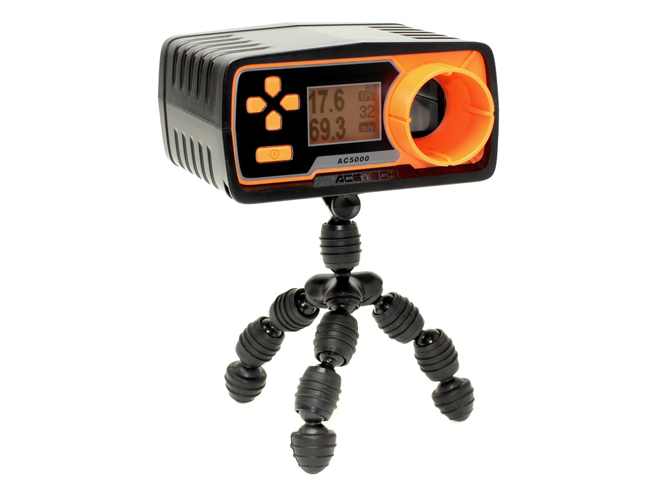1年間保証 ＆日本語取説付 ACETECH AC5000 弾速計  [商品構成：本体のみ / 本体+電池 / 本体+三脚]
