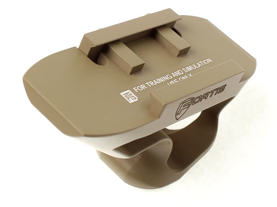 【正規品】PTS FORTIS SHIFT ショート アングル グリップ 20mmレール [カラー：ブラック / ダークアース]