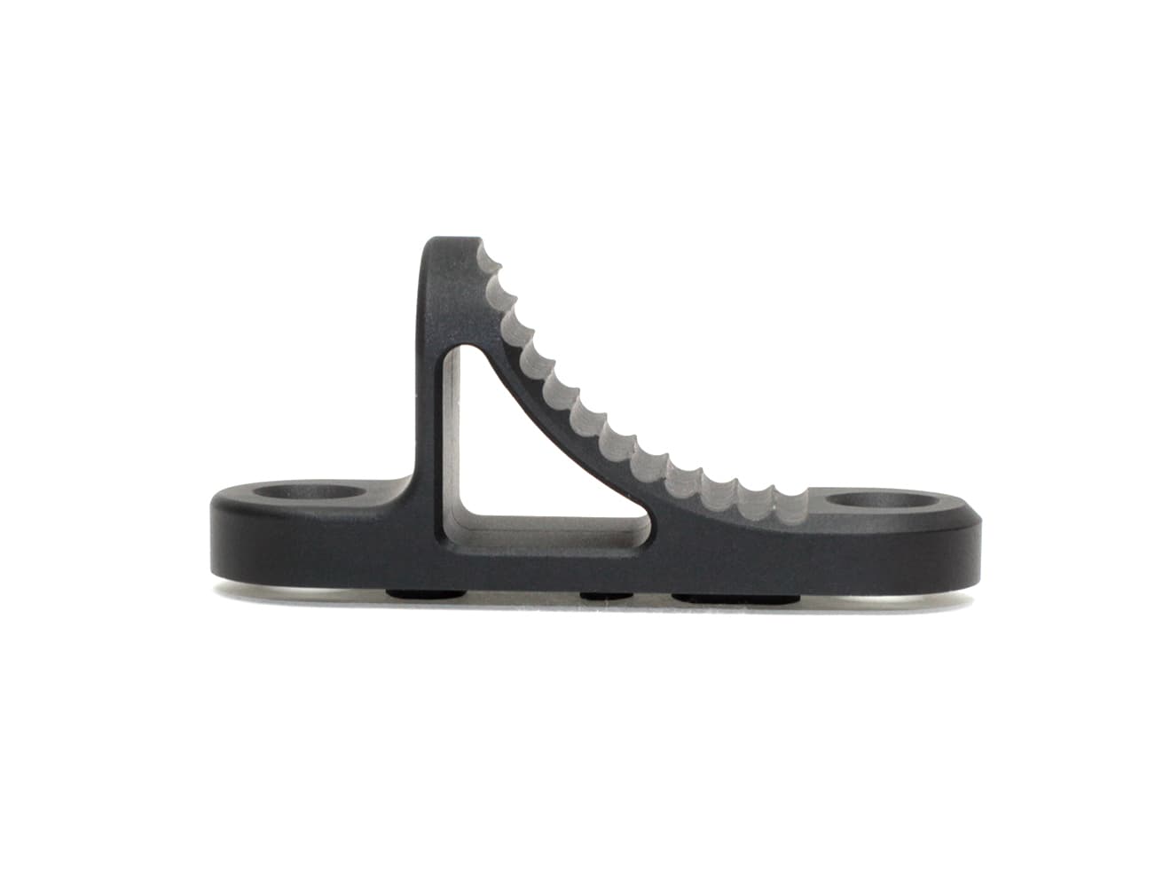 MILITARY BASE B5 ショート K タイプ CNC グリップストップ [カラー・適合：BK・Keymod / DE・Keymod / RED・Keymod / SV・Keymod / BK・M-LOK / DE・M-LOK / RED・M-LOK]