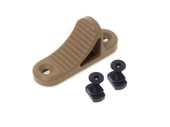 MILITARY BASE B5 ショート K タイプ CNC グリップストップ [カラー・適合：BK・Keymod / DE・Keymod / RED・Keymod / SV・Keymod / BK・M-LOK / DE・M-LOK / RED・M-LOK]