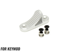 MILITARY BASE B5 ショート K タイプ CNC グリップストップ [カラー・適合：BK・Keymod / DE・Keymod / RED・Keymod / SV・Keymod / BK・M-LOK / DE・M-LOK / RED・M-LOK]