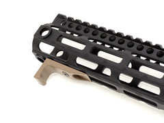 MILITARY BASE SLR タイプ CNC バリケード ハンドストップ Mod2  [カラー：BK / DE / RED] [適合：M-LOK / KeyMod]