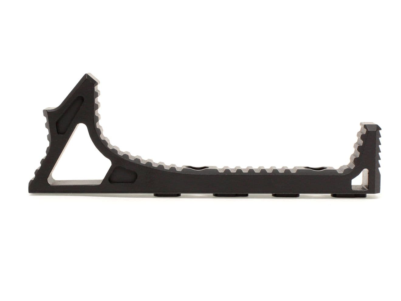 MILITARY BASE SI タイプ CNC カーブドグリップ [カラー・適合：BK・Keymod / DE・Keymod / RED・Keymod / SV・Keymod / BK・M-LOK / DE・M-LOK / RED・M-LOK / SV・M-LOK]