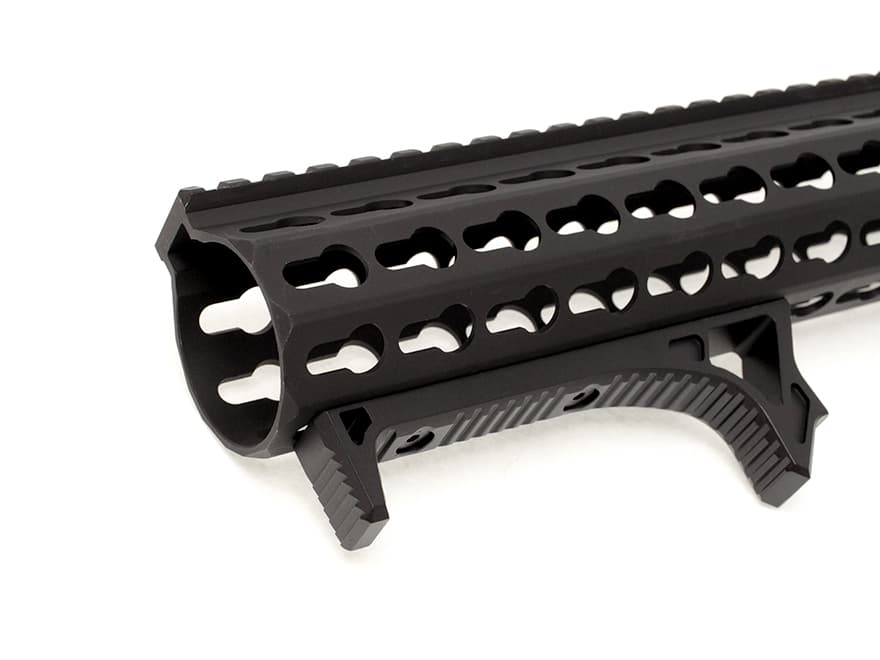 MILITARY BASE SI タイプ CNC カーブドグリップ [カラー・適合：BK・Keymod / DE・Keymod / RED・Keymod / SV・Keymod / BK・M-LOK / DE・M-LOK / RED・M-LOK / SV・M-LOK]