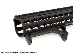 MILITARY BASE SI タイプ CNC カーブドグリップ [カラー・適合：BK・Keymod / DE・Keymod / RED・Keymod / SV・Keymod / BK・M-LOK / DE・M-LOK / RED・M-LOK / SV・M-LOK]