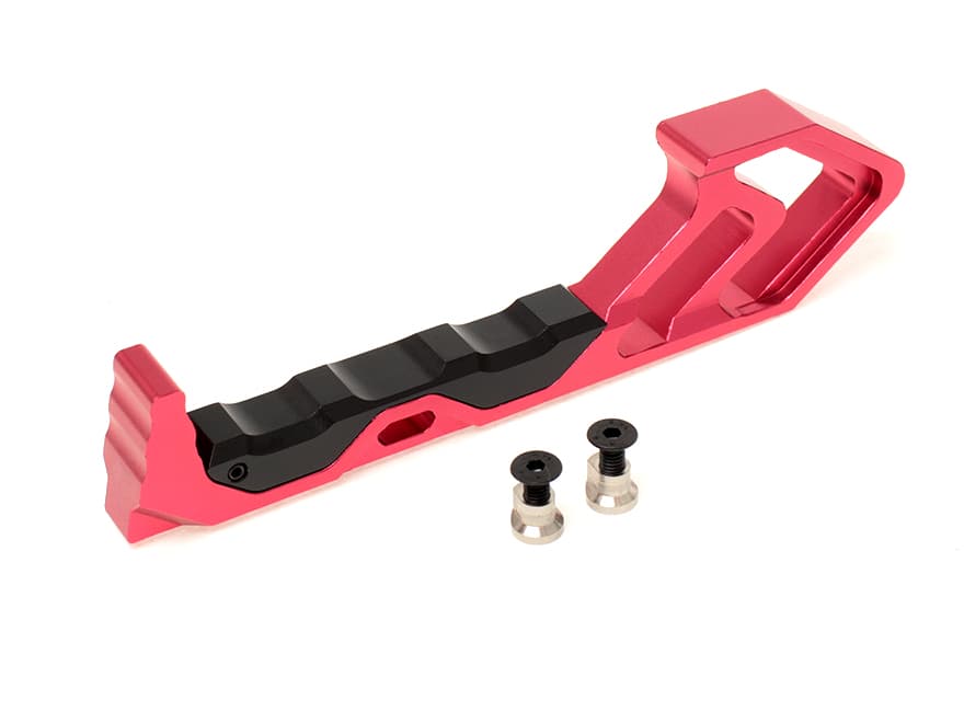 MILITARY BASE TD タイプ CNC MODグリップ [カラー・適合：BK・Keymod / RED・Keymod / BK・M-LOK / RED・M-LOK]