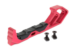 MILITARY BASE TD タイプ CNC MODグリップ [カラー・適合：BK・Keymod / RED・Keymod / BK・M-LOK / RED・M-LOK]