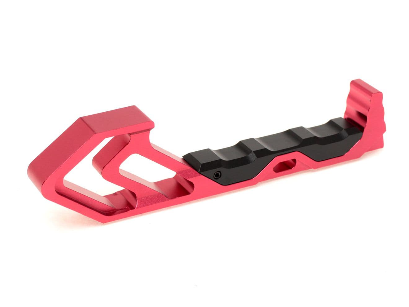 MILITARY BASE TD タイプ CNC MODグリップ [カラー・適合：BK・Keymod / RED・Keymod / BK・M-LOK / RED・M-LOK]