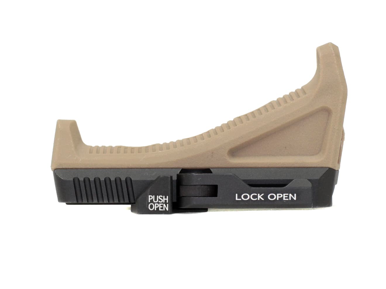 FMA ポリマー アングルグリップ QD for 20mmレール [カラー：BK / DE]