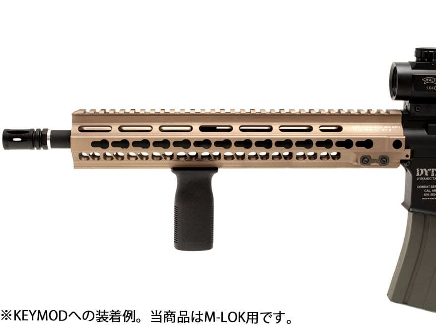 FMA PVG ポリマー バーティカルグリップ for M-LOK [カラー：BK / DE]
