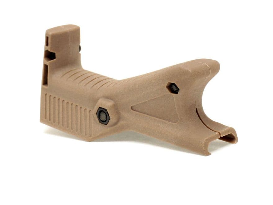 FMA COBRA タクティカル アングルグリップ for 20mmレール [カラー：BK / DE]