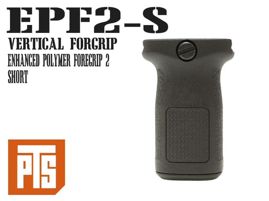 PTS EPF2-S ショート バーティカルグリップ [カラー：BK / DE / OD]