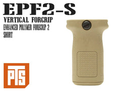 PTS EPF2-S ショート バーティカルグリップ [カラー：BK / DE / OD]