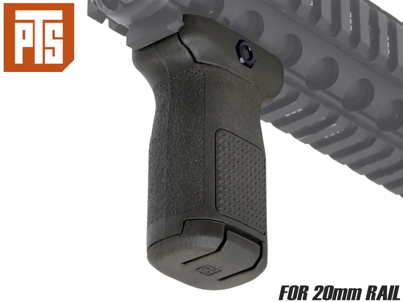PTS EPF2-S ショート バーティカルグリップ [カラー：BK / DE / OD]