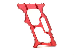 MILITARY BASE TD CNC HALO ミニバーティカルグリップ KeyMod & M-LOK [カラー：BK / RED]