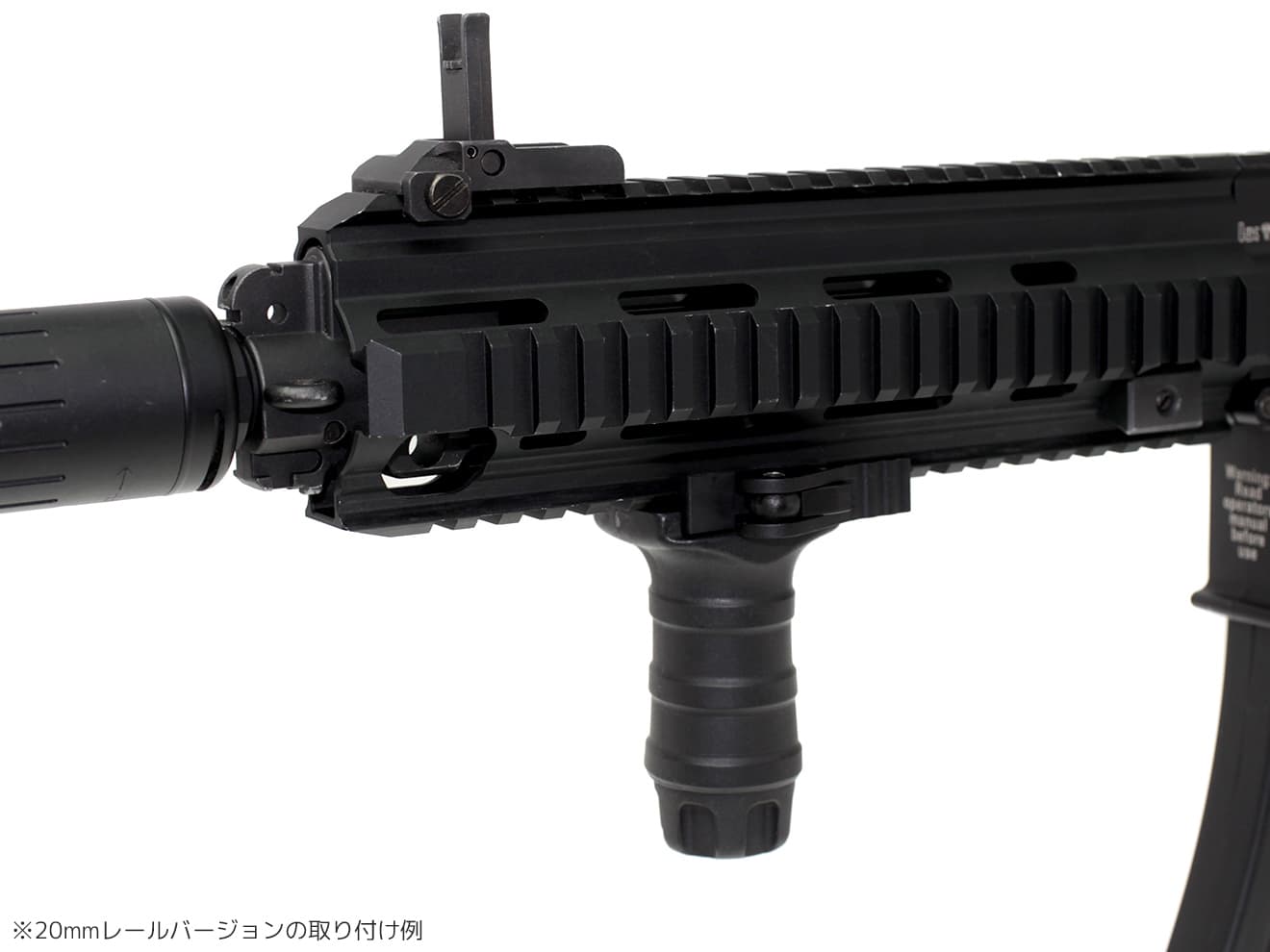 FMA TDスタイル スタッビーバーティカルグリップ for M-LOK [カラー：BK / DE]