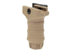 FMA TDスタイル スタッビーバーティカルグリップ QD for 20mmレール [カラー：BK / DE]