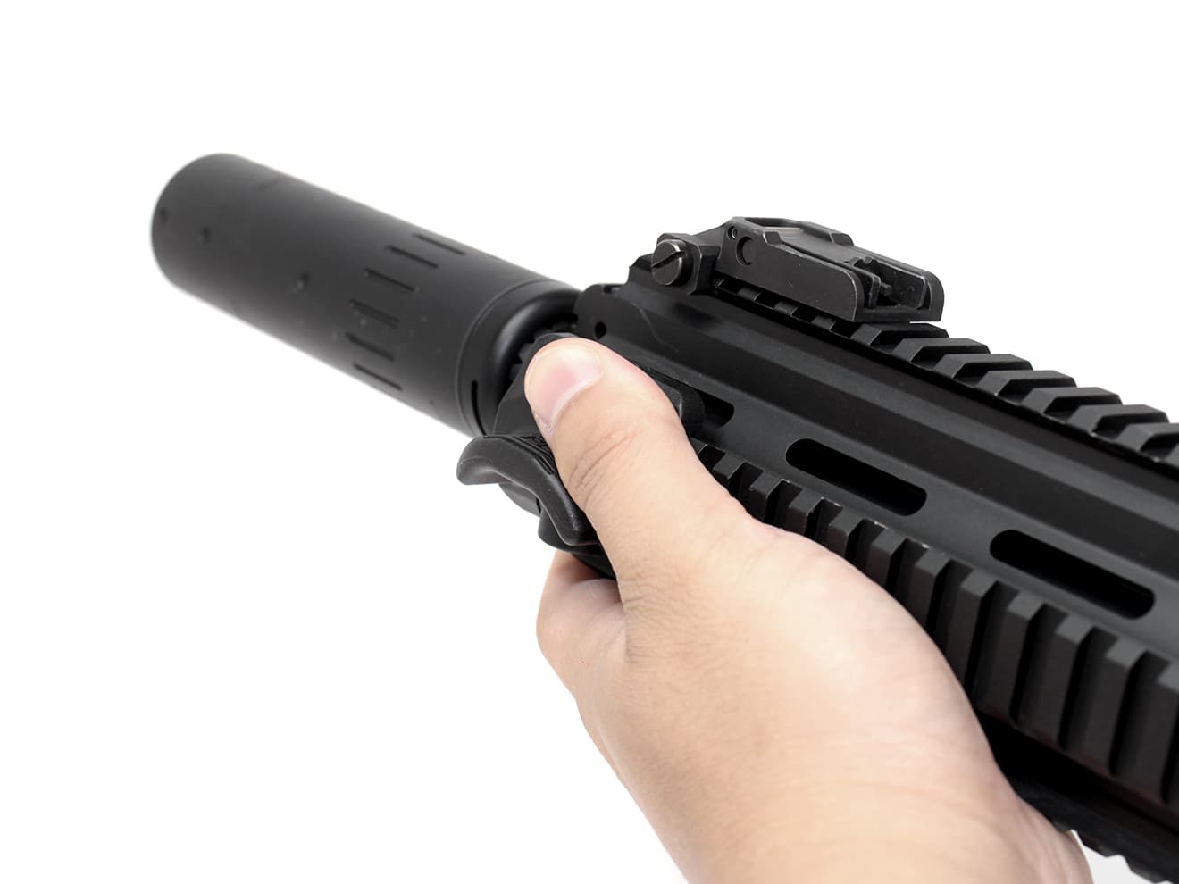 FMA PGP ポリマー ガスペダル for 20mmレール [カラー：BK / DE]