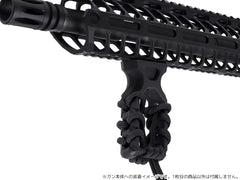 MILITARY BASE PFG パラコード フォアグリップ for Keymod / M-LOK [カラー：BK / DE]
