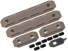 PTS EP ポリマー レールカバーセット for M-LOK [BK / DE]【ゆうパケット可】