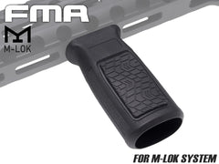 FMA DDスタイル M-LOK トルネード バーティカルグリップ [カラー：BK / DE]【レターパック可】