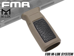 FMA DDスタイル M-LOK トルネード バーティカルグリップ [カラー：BK / DE]【レターパック可】