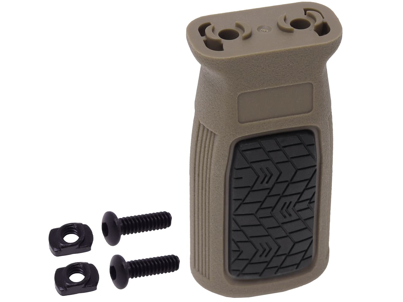 FMA DDスタイル M-LOK トルネード バーティカルグリップ [カラー：BK / DE]【レターパック可】