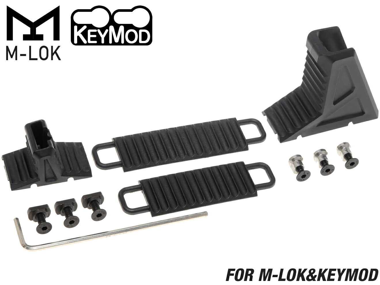 MILITARY BASE ICR フルストップキット for Keymod/M-LOK [カラー：BK / TAN]