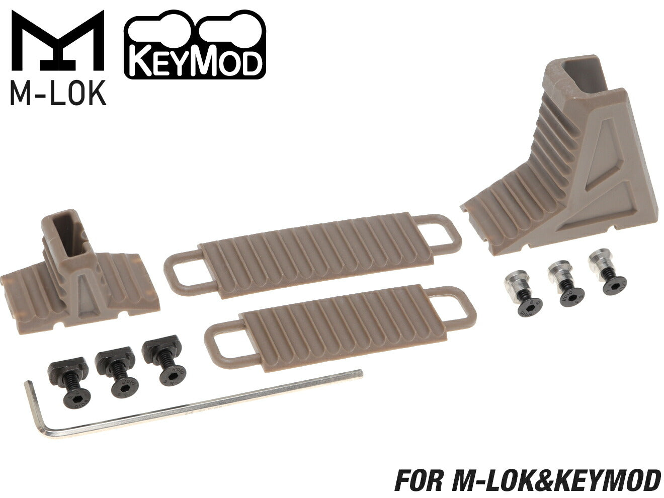 MILITARY BASE ICR フルストップキット for Keymod/M-LOK [カラー：BK / TAN]