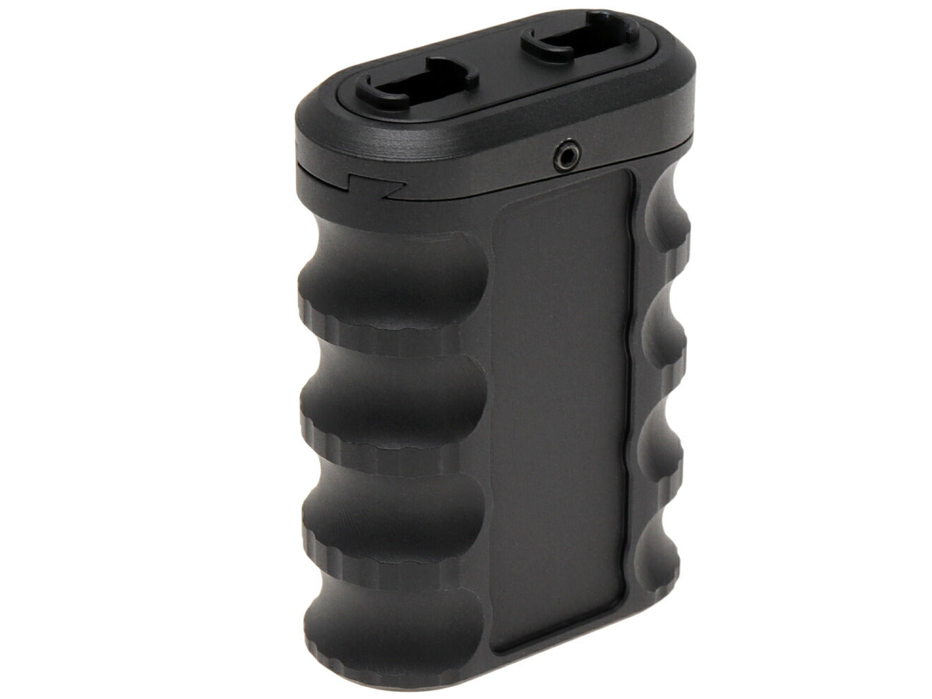 MILITARY BASE 0-8 マルチアングル バーティカルグリップ for Keymod/M-LOK [カラー：BK / FDE][素材：アルミCNC / ポリマー樹脂]