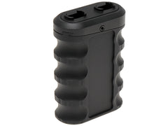 MILITARY BASE 0-8 マルチアングル バーティカルグリップ for Keymod/M-LOK [カラー：BK / FDE][素材：アルミCNC / ポリマー樹脂]