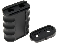 MILITARY BASE 0-8 マルチアングル バーティカルグリップ for Keymod/M-LOK [カラー：BK / FDE][素材：アルミCNC / ポリマー樹脂]