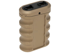 MILITARY BASE 0-8 マルチアングル バーティカルグリップ for Keymod/M-LOK [カラー：BK / FDE][素材：アルミCNC / ポリマー樹脂]