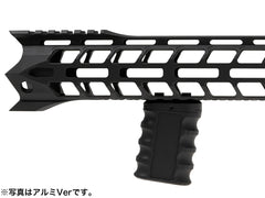 MILITARY BASE 0-8 マルチアングル バーティカルグリップ for Keymod/M-LOK [カラー：BK / FDE][素材：アルミCNC / ポリマー樹脂]