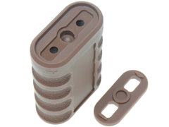 MILITARY BASE 0-8 マルチアングル バーティカルグリップ for Keymod/M-LOK [カラー：BK / FDE][素材：アルミCNC / ポリマー樹脂]