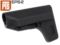 PTS EPS-2 ポリマーストック「M4/M16/HK416 MIL SPECバッファチューブ用] [カラー：BK / DE]