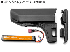 PTS EPS-2 ポリマーストック「M4/M16/HK416 MIL SPECバッファチューブ用] [カラー：BK / DE]