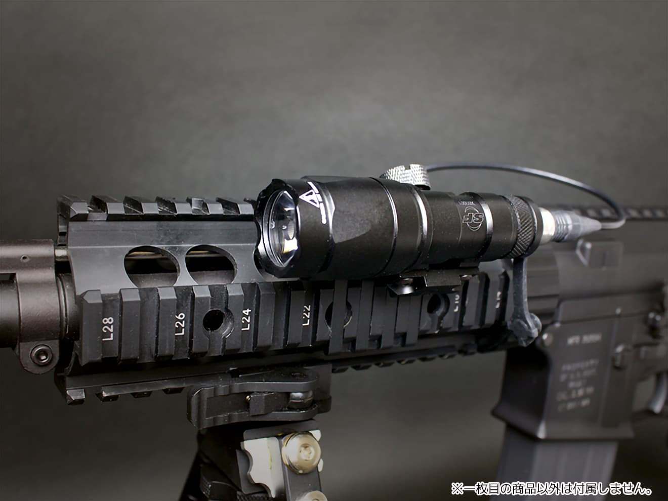 MILITARY BASE  １ O'clock (ワン・オクロック) サイドマウント for 20mmレール [カラー：BK / TAN]