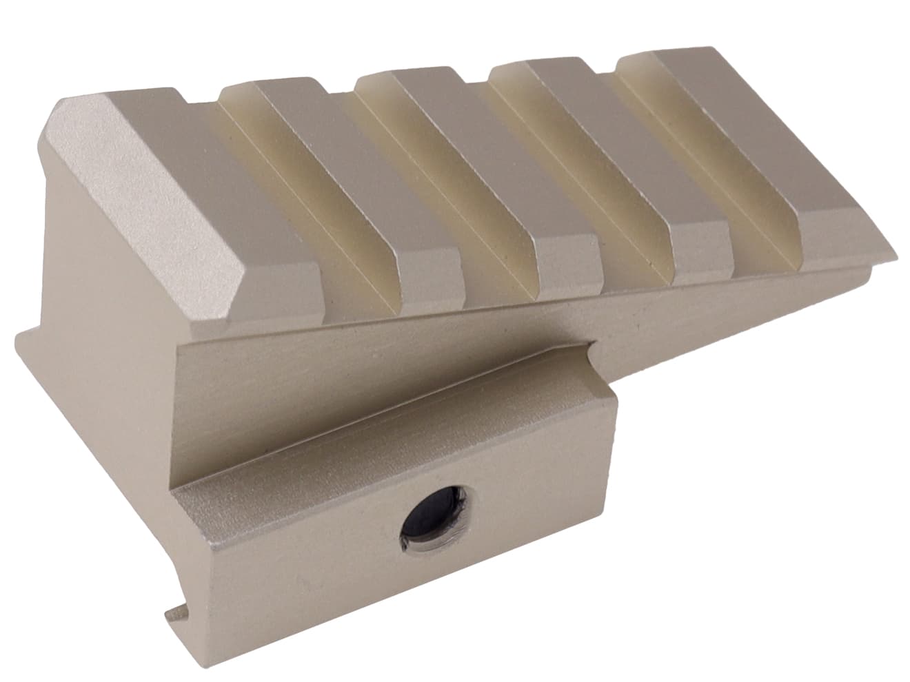 FMA ピラミッドアングル レールマウン for 20mmレール [カラー：BK / DE]