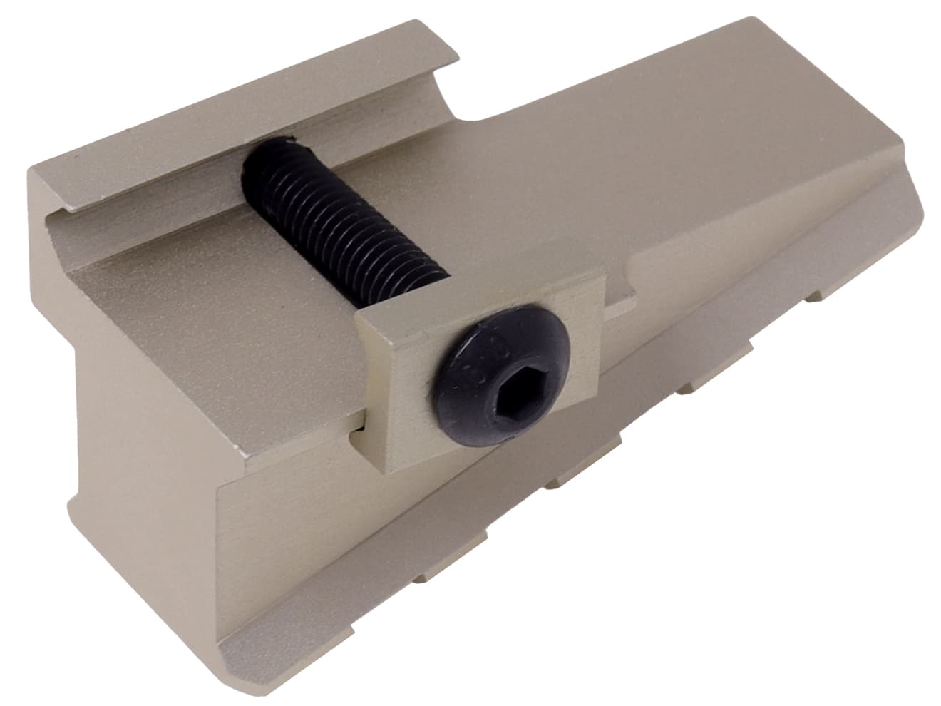 FMA ピラミッドアングル レールマウン for 20mmレール [カラー：BK / DE]