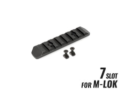 MILITARY BASE CNC 20mmレールセクション 7スロット [カラー・適合：BK・Keymod / DE・Keymod / RED・Keymod / SV・Keymod / BK・M-LOK / DE・M-LOK / RED・M-LOK / SV・M-LOK]