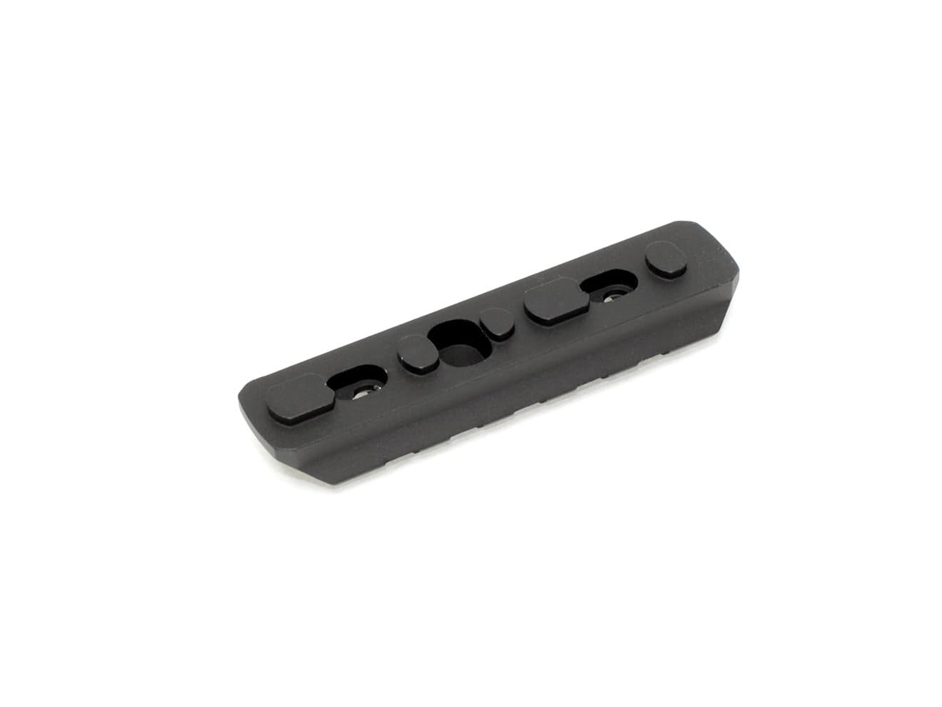 MILITARY BASE CNC 20mmレールセクション 5スロット [カラー・適合：BK・Keymod / DE・Keymod / RED・Keymod / SV・Keymod / BK・M-LOK / DE・M-LOK / RED・M-LOK / SV・M-LOK]